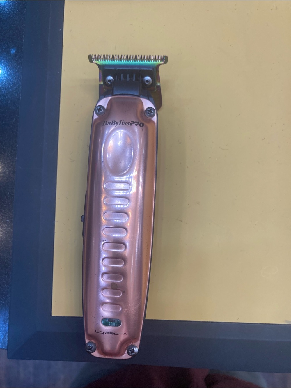 BaByliss Pro Metallic Copper Cordless chameleon T-Blade Trimmer